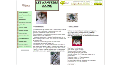 Desktop Screenshot of hamster-russe.rongeurs.net